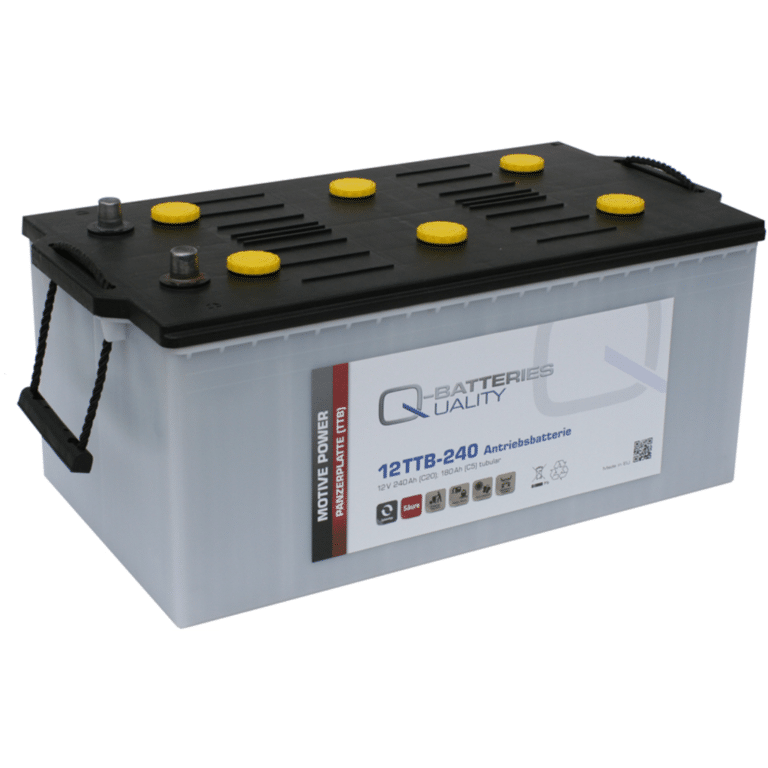 Batería QBatteries Tubular Plate Battery 12TTB240. 240Ah 12V