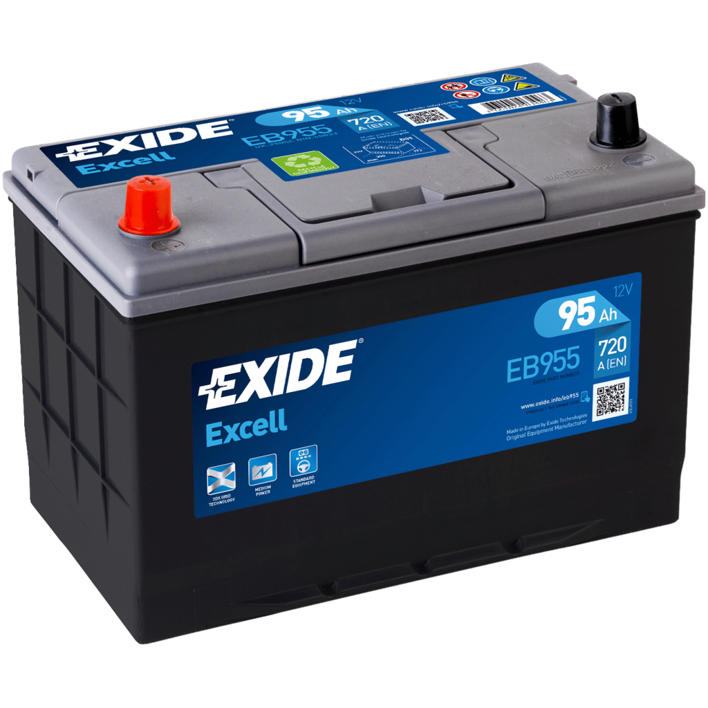 Akumulator Exide Conventional EB5L-B 5Ah 65A 12V prawy+