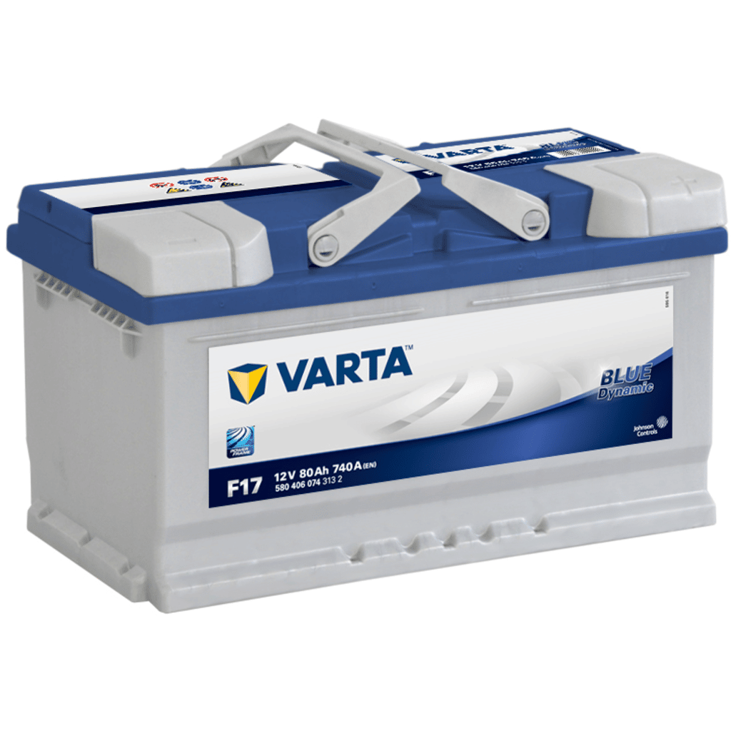 Varta Blue Dynamic F17 Battery. 80Ah - 740A(EN) 12V. LB4 case