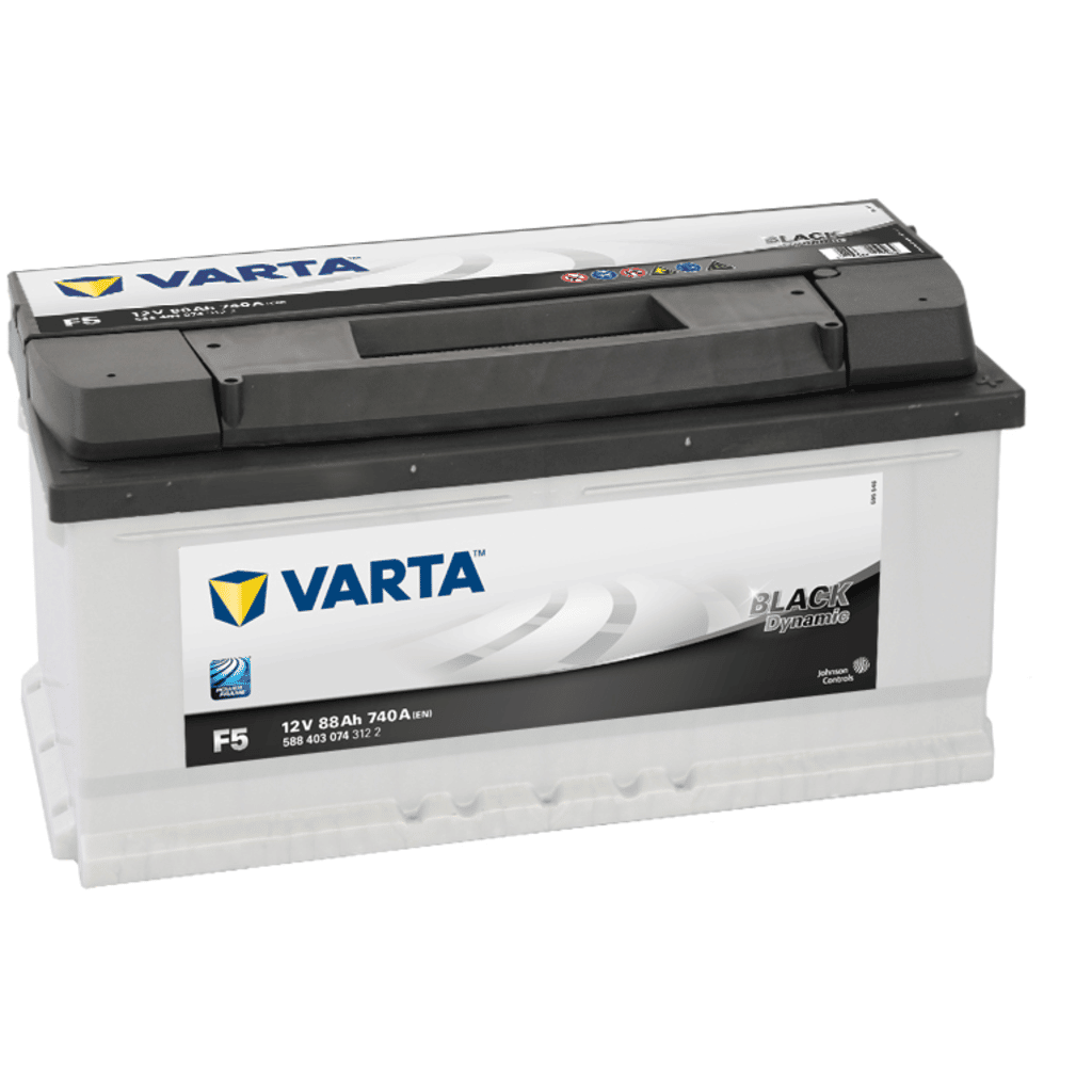 Batería Varta Black Dynamic F5. 88Ah - 740A(EN) 12V. Caja LB5
