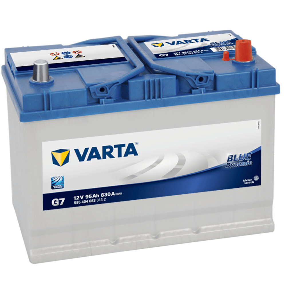Varta Blue Dynamic G7 Battery. 95Ah - 830A(EN) 12V. Case D31