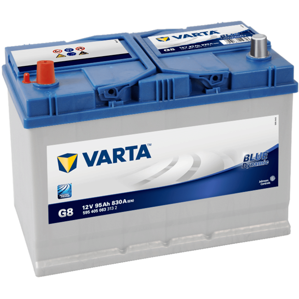 Batterie Exide Excell EB955. 95Ah - 760A(EN) 12V. Mallette D31  (306x173x222mm) - VT BATTERIES