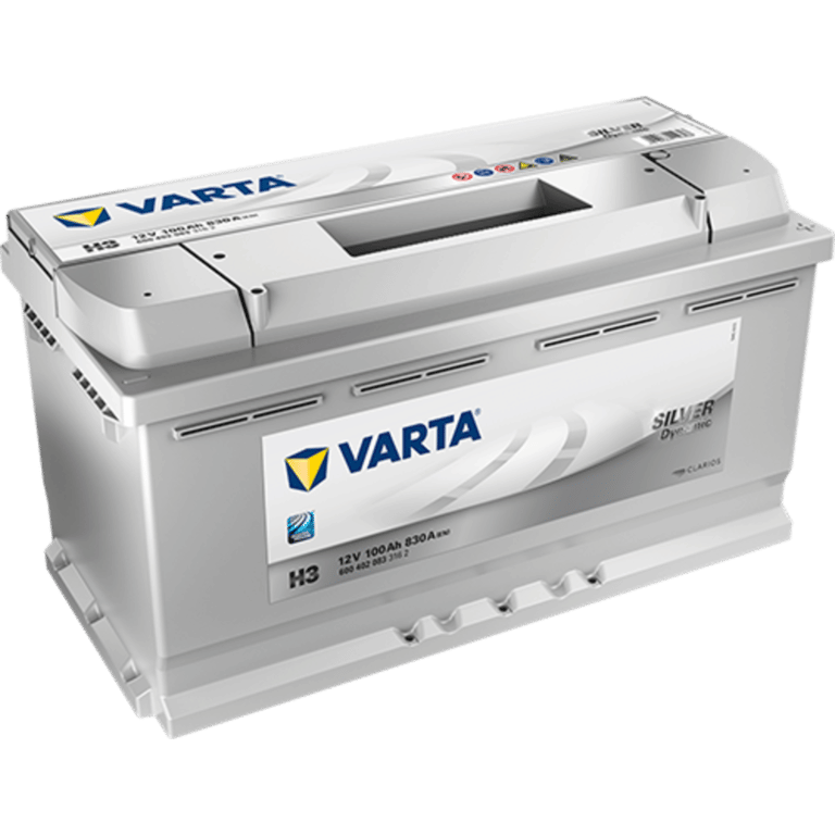 Batteria auto VARTA H3 100AH 830A cod. 600402083 Battery