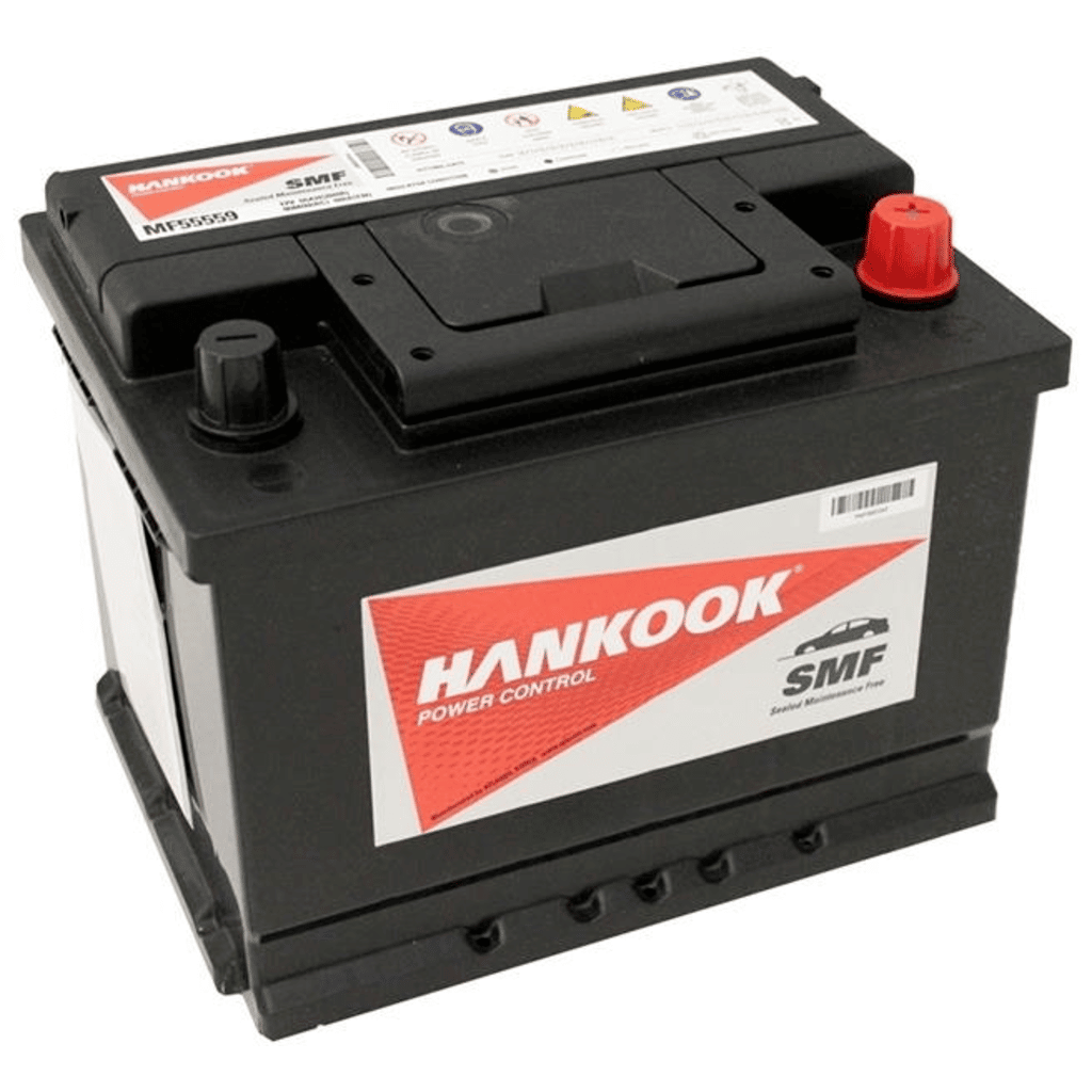 Hankook MF55559-HK Battery. 55Ah - 480A(EN) 12V. Box L2 (242x174x190mm) - VT  BATTERIES
