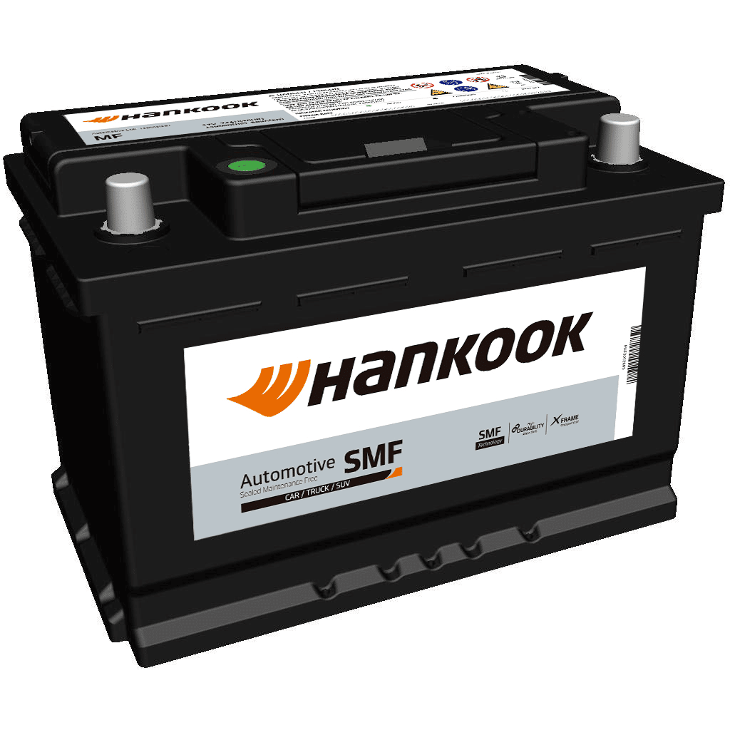 Batterie Hankook MF57412-HK. 74Ah - 680A(EN) 12V. Boîte L3