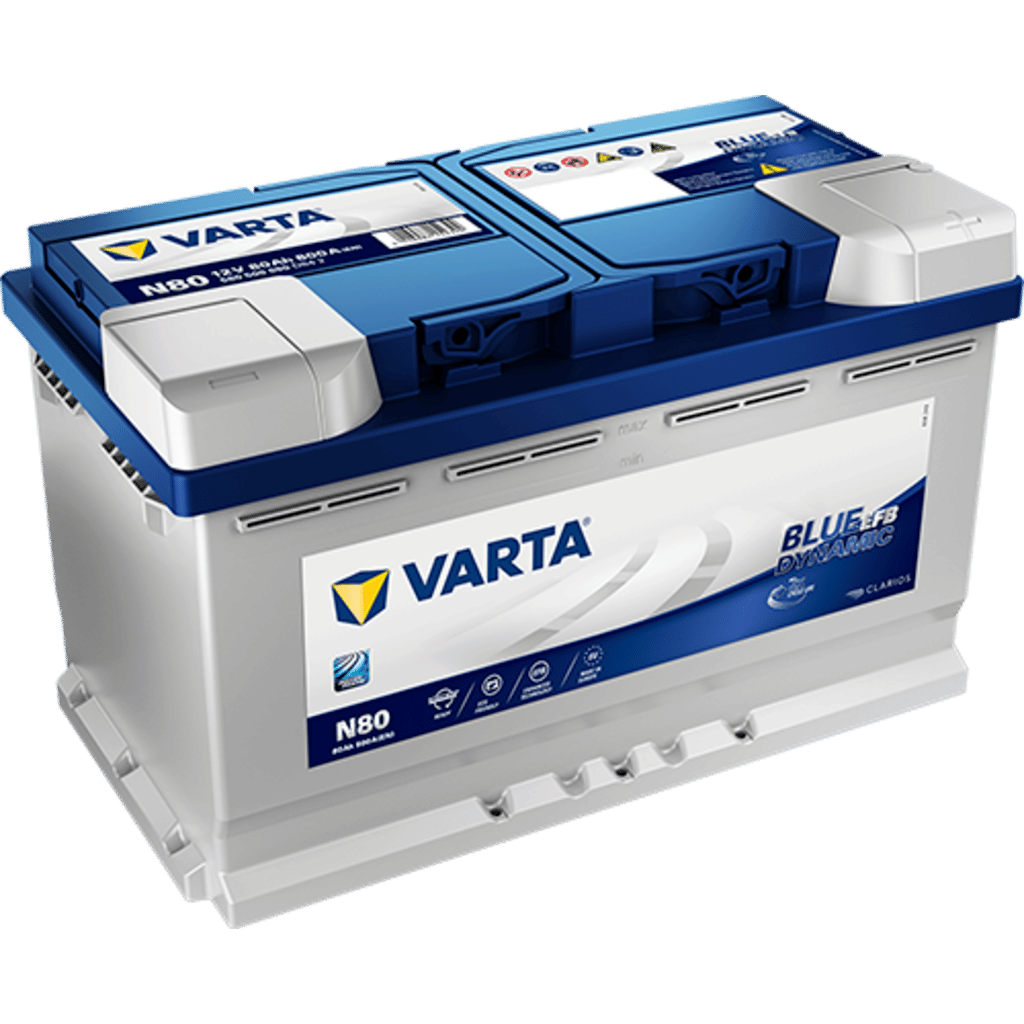Varta N85 - Blue Dynamic EFB - 12V / 80Ah / 800A, 157,90 €