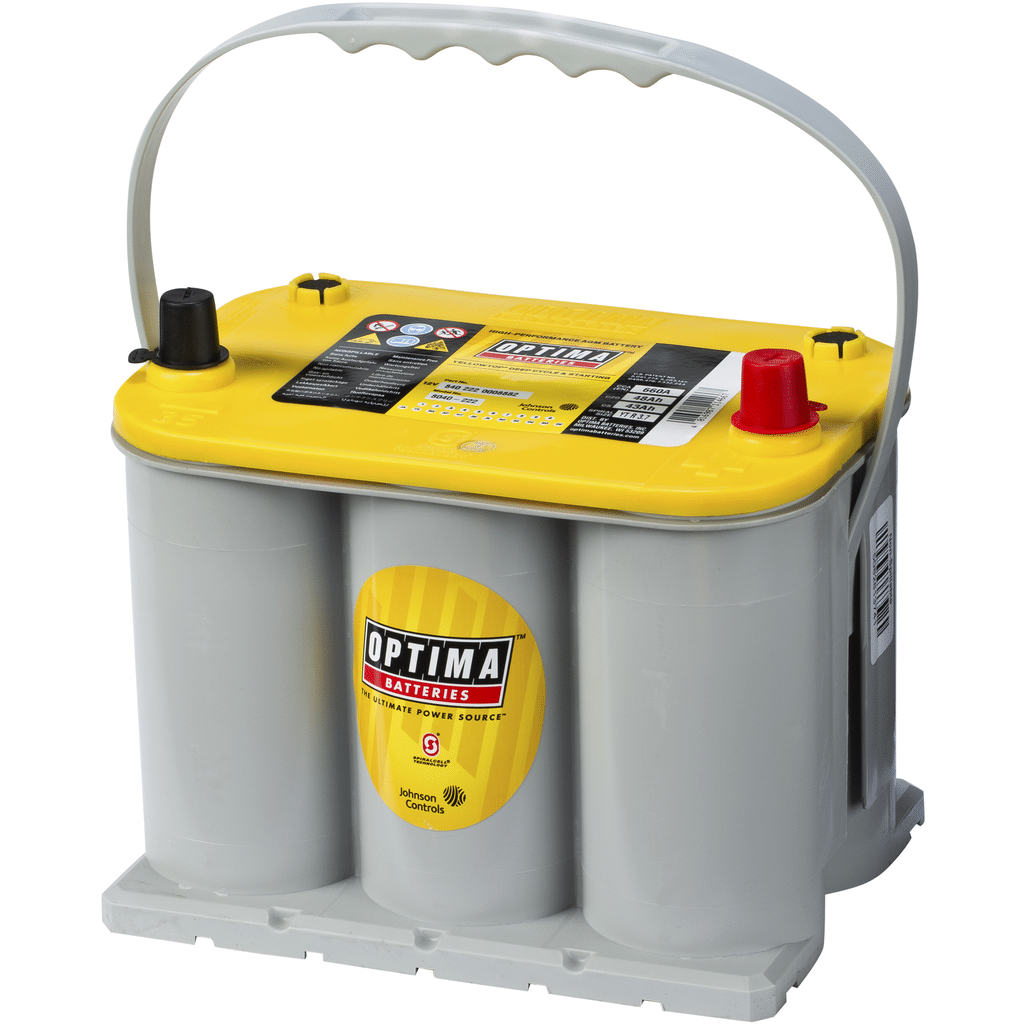 Optima Yellowtop AGM Battery. YTR-3.7. 48Ah - 660A(EN) 12V