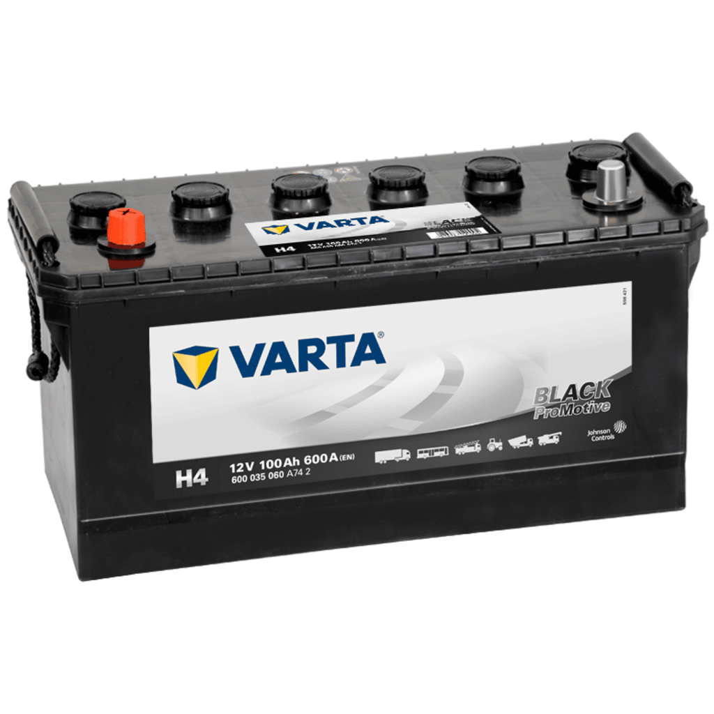 Batería Varta Promotive Black H4. 100Ah - 600A(EN) 12V. Caja D01  (413x175x220mm) - VT BATTERIES