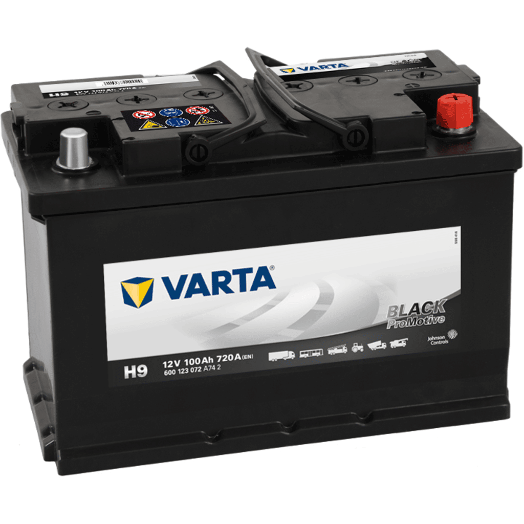Varta Promotive Black H9 Battery. 100Ah - 720A(EN) 12V