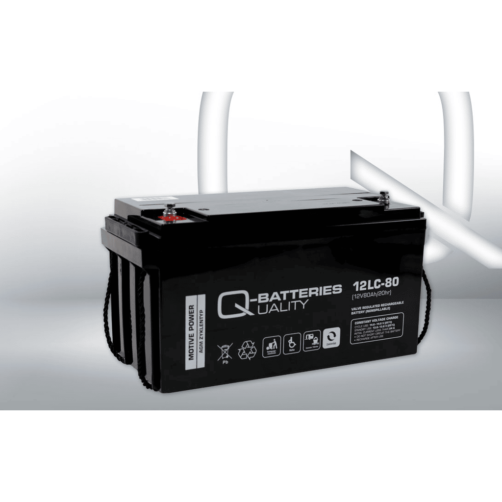 AGM Deep Cycle Battery - 12 V 80Ah C20