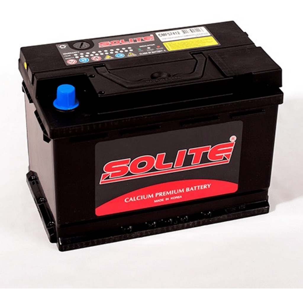 Solite Cmf European Box CMF57412 Battery. 74Ah - 660A(EN) 12V. Box L3  (275x174x189mm) - VT BATTERIES