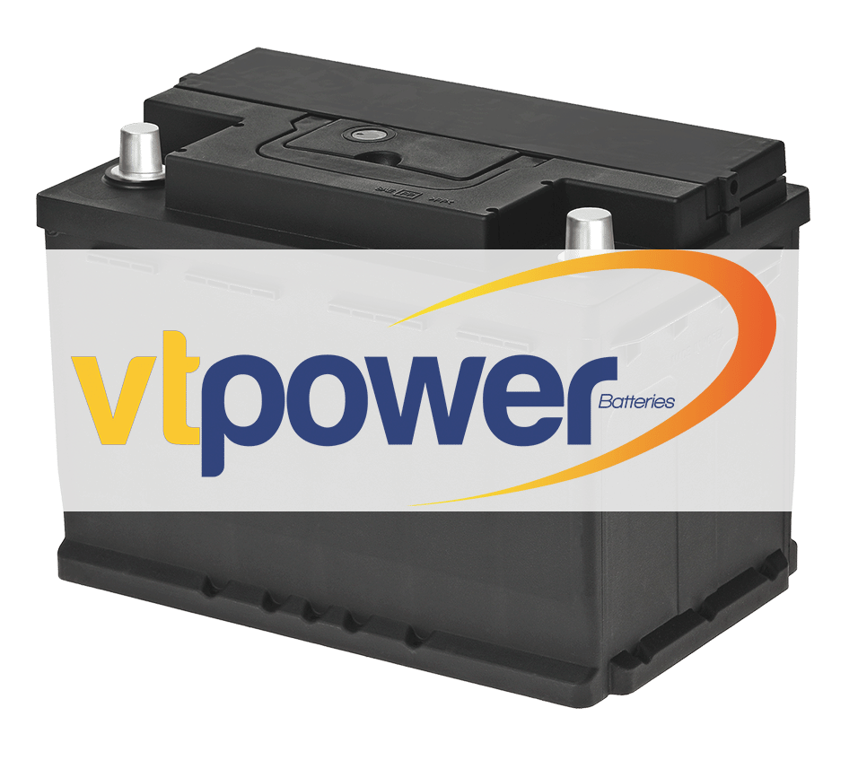 Batterie AGM Vtpower. VTAGML480800D. 80Ah - 800A(EN) 12V. Boîte L4  (315x175x190mm) - VT BATTERIES