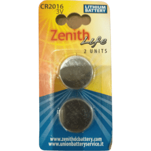 Zenith Cr2016 Battery - 2 pcs. 3 Volts