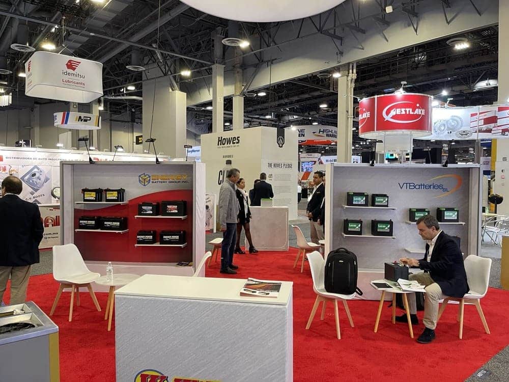 AAPEX Fair with VT BATTERIES
