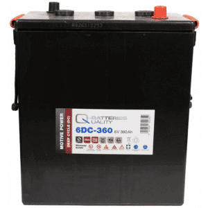 Batería Q-Batteries Deep Cycle Battery 6DC-360. 360Ah 6V. (295x180x365mm)