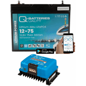 Batería Q-Batteries Kits Solares Camper A9887965. 12V. (260x168x213mm)