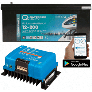 Batería Q-Batteries Kits Solares Camper A9887967. 12V. (520x240x219mm)