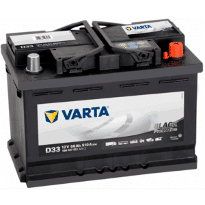 Battery Varta Promotive Black D33. 66Ah - 510A(EN) 12V. Box L3 (278x175x190mm)