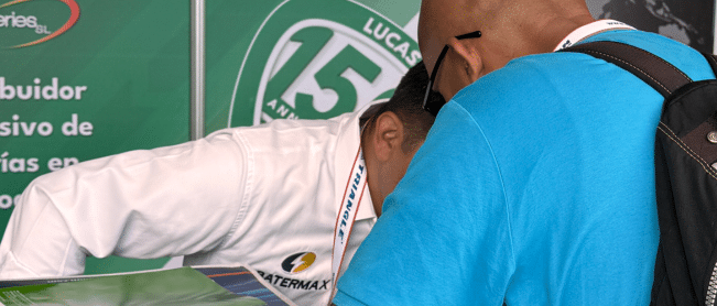Lucas brilla en la feria de Panamá, de la mano de VTBatteries