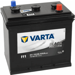 Varta Promotive Heavy Duty 6V I11 Battery. 112Ah - 510A(EN) 6V. (260x175x238mm)