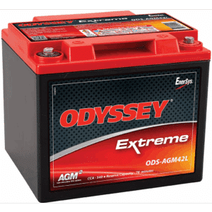 Batería Odyssey Extreme Series PC1200T. 42Ah 12V. (199x169x193mm)