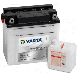 Varta Motorcycle YB7-A-VARTA Battery. 8Ah - 80A(EN) 12V. (137x76x134mm)