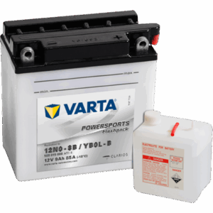 Varta Motorcycle YB9L-B Battery. 12V.